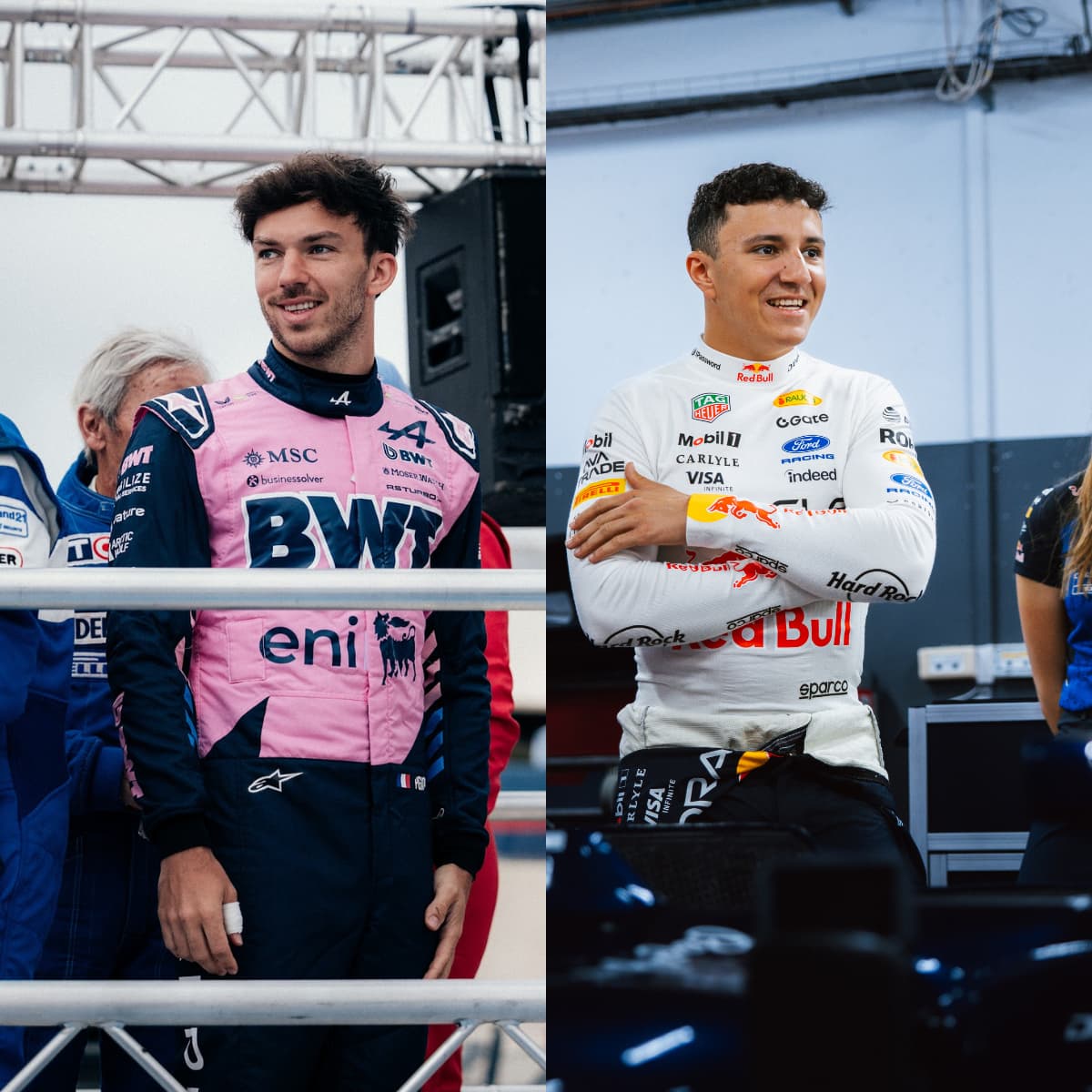 WHEN THE PRESENT MEETS THE PAST: HADJAR AND GASLY AT THE GRAND PRIX DE FRANCE HISTORIQUE