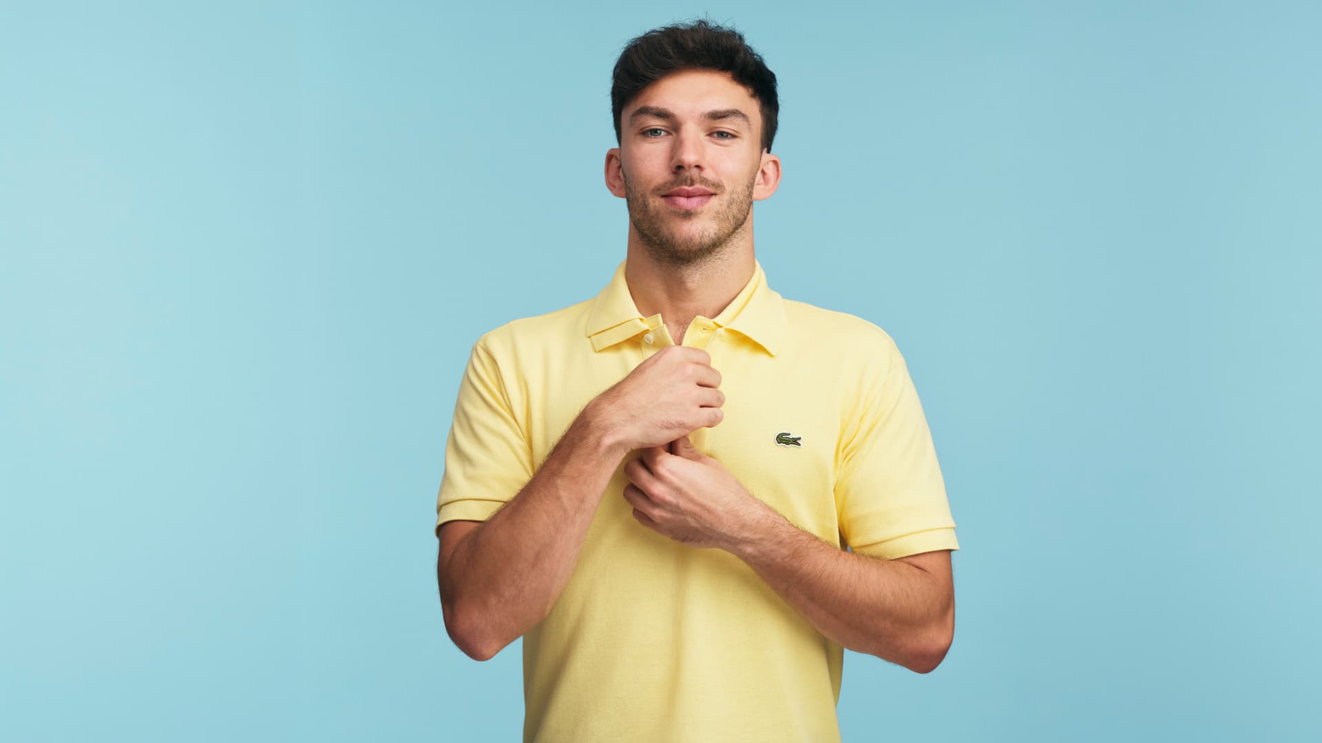 PIERRE GASLY JOINS LACOSTE AS AMBASSADOR