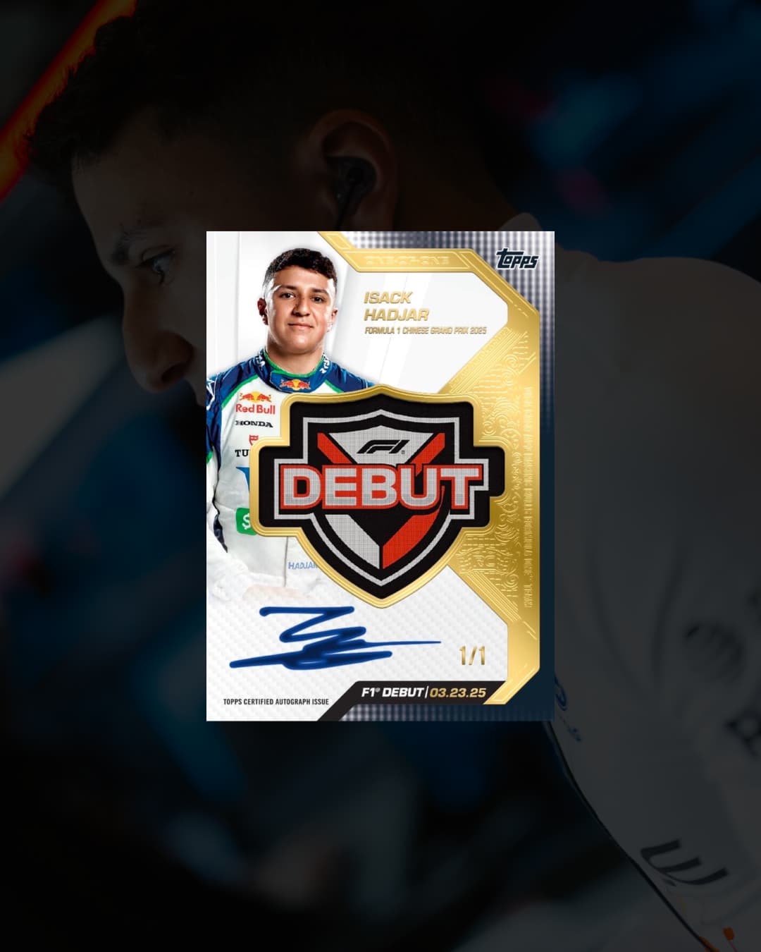 CUANDO UN PARCHE USADO EN CARRERA SE CONVIERTE EN UNA PIEZA ÚNICA: TOPPS Y EL NUEVO LENGUAJE DE LA COLECCIÓN DE F1