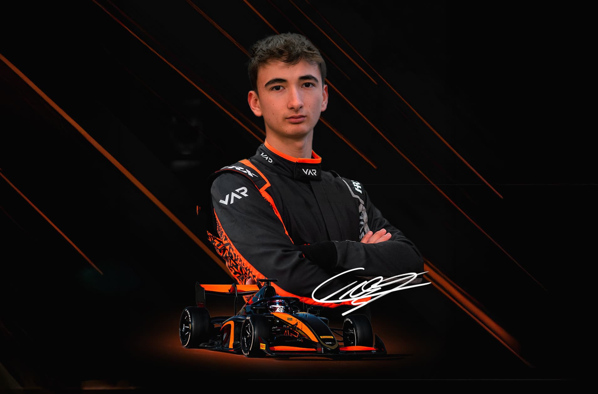 ENZO DELIGNY STEIGT 2026 MIT VAN AMERSFOORT RACING IN DIE FORMEL 3 EIN