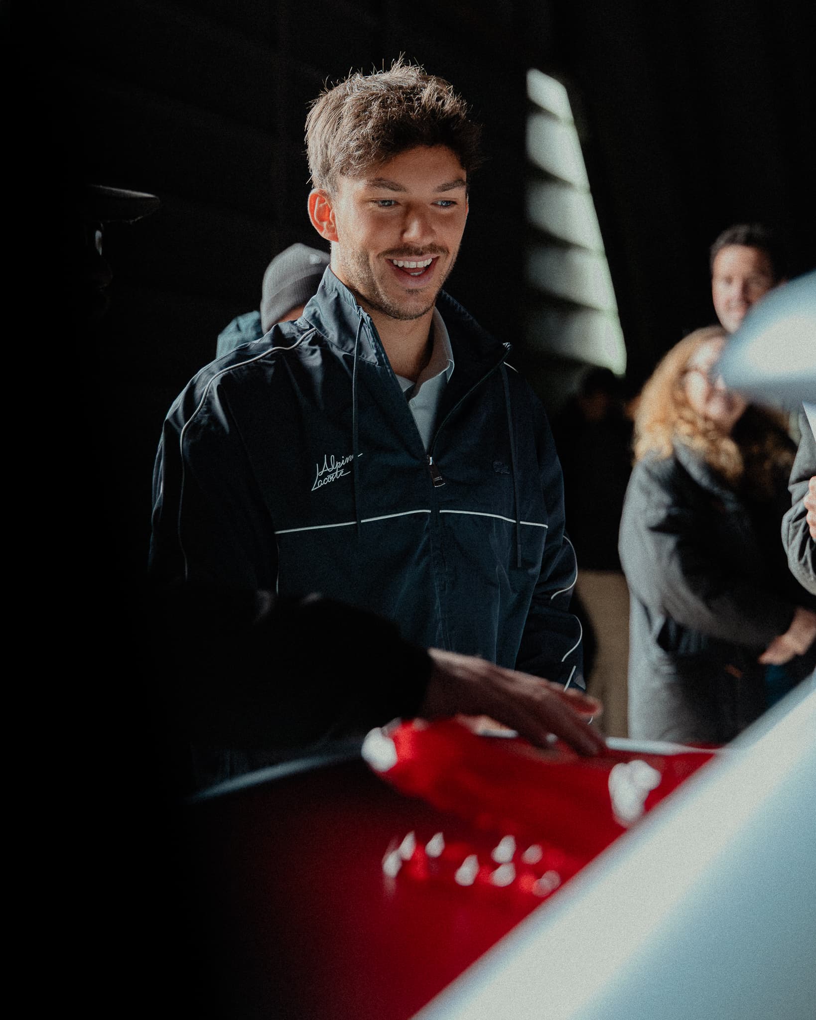 PIERRE GASLY FOR LACOSTE X ALPINE CARS