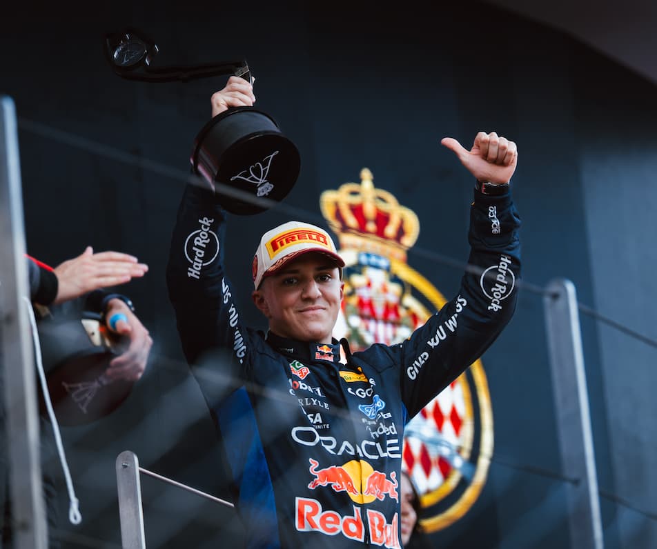 ISACK HADJAR'S FIRST RED BULL PODIUM: A MONACO MOMENT TO REMEMBER
