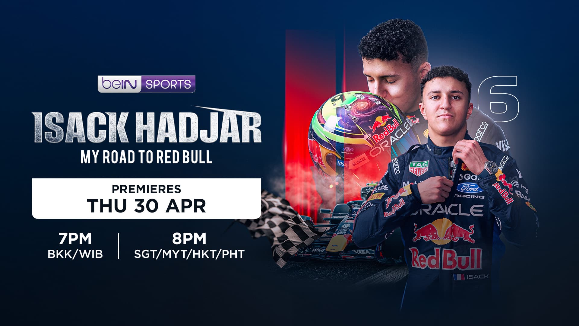 BEIN SPORTS’ STREAMING PLATFORM TOD LAUNCHES “MY ROAD TO RED BULL”, A THREE-PART DOCUMENTARY CHRONICLING ISACK HADJAR’S RISE TO FORMULA 1